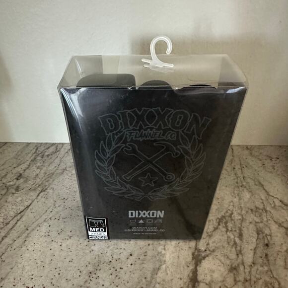 NIB Dixxon Cotton Stretch Boxer Briefs 2-Pack Gray solid and DF print – Size M - Picture 7 of 7